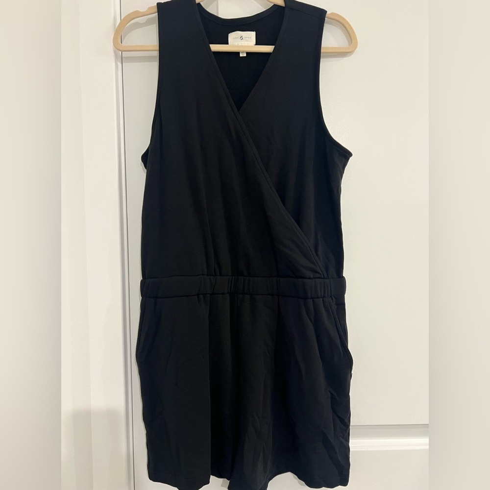 Lou and Grey black casual romper